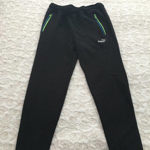 Black Puma sweatpants